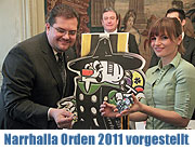 Vorstellung Narrhalla Orden 2011 am 11.01.2011  (Foto. Martin Schmitz)